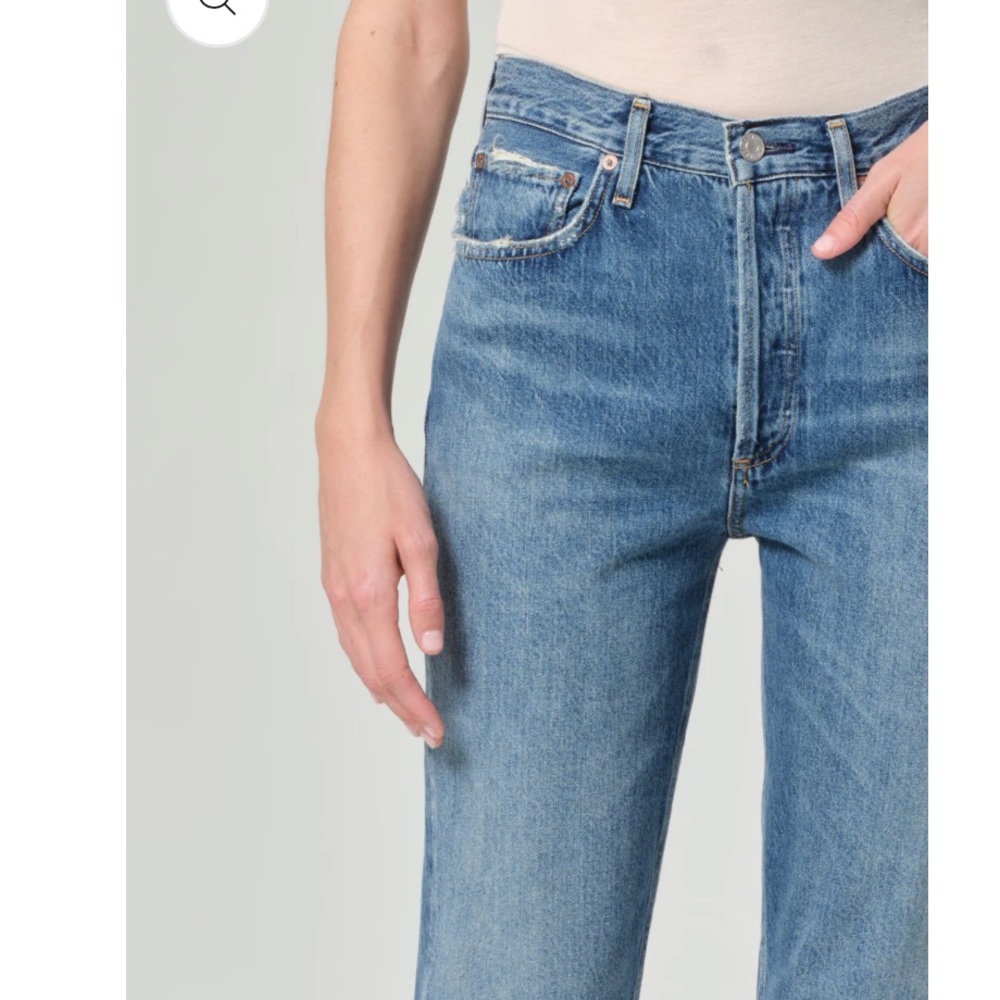 Riley High Rise Straight Crop AGOLDE jeans - Picture 7 of 7